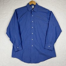Brooks Brothers Oxford Button Down Shirt Blue 16-33 Supima Regent