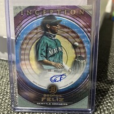 GEORGE FELIZ 2022 BOWMAN INCEPTION AUTOGRAPH /399 PROSPECT AUTO