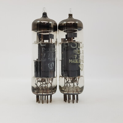 2 X PCL85 POLAM TUBE. GEBRAUCHT. RCES22/ES100