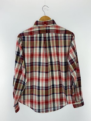 TOWN CRAFT 60s TAPERED Tag Long Sleeve Shirt M RED Check | eBay