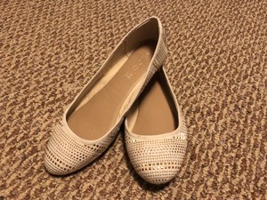 cream colored flats