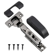 TOP Quality Half Overlay 35mm Soft Close Hinges Kitchen Cabinet Cupboard Door UK