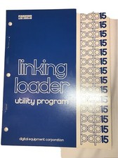 DEC / Digital Equipment Corporation PDP-15 Linking Loader Utility Program manual