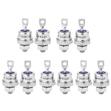 Rectifier Diode Stud Diode Pair Iron Base Spiral Rectifier Diode 70HFR120 Rec...