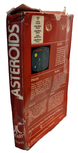 Asteroids Atari 2600 *Complete* - Picture 7 of 12