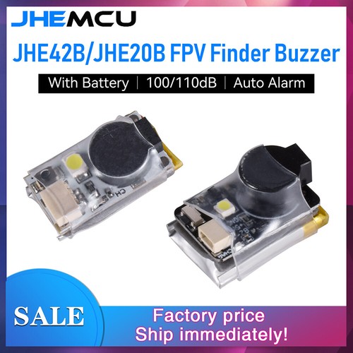 JHEMCU JHE42B/JHE20B Finder Mini 5V Anti-lost Buzzer Tracker 110dB w/ LED - Picture 5 of 25