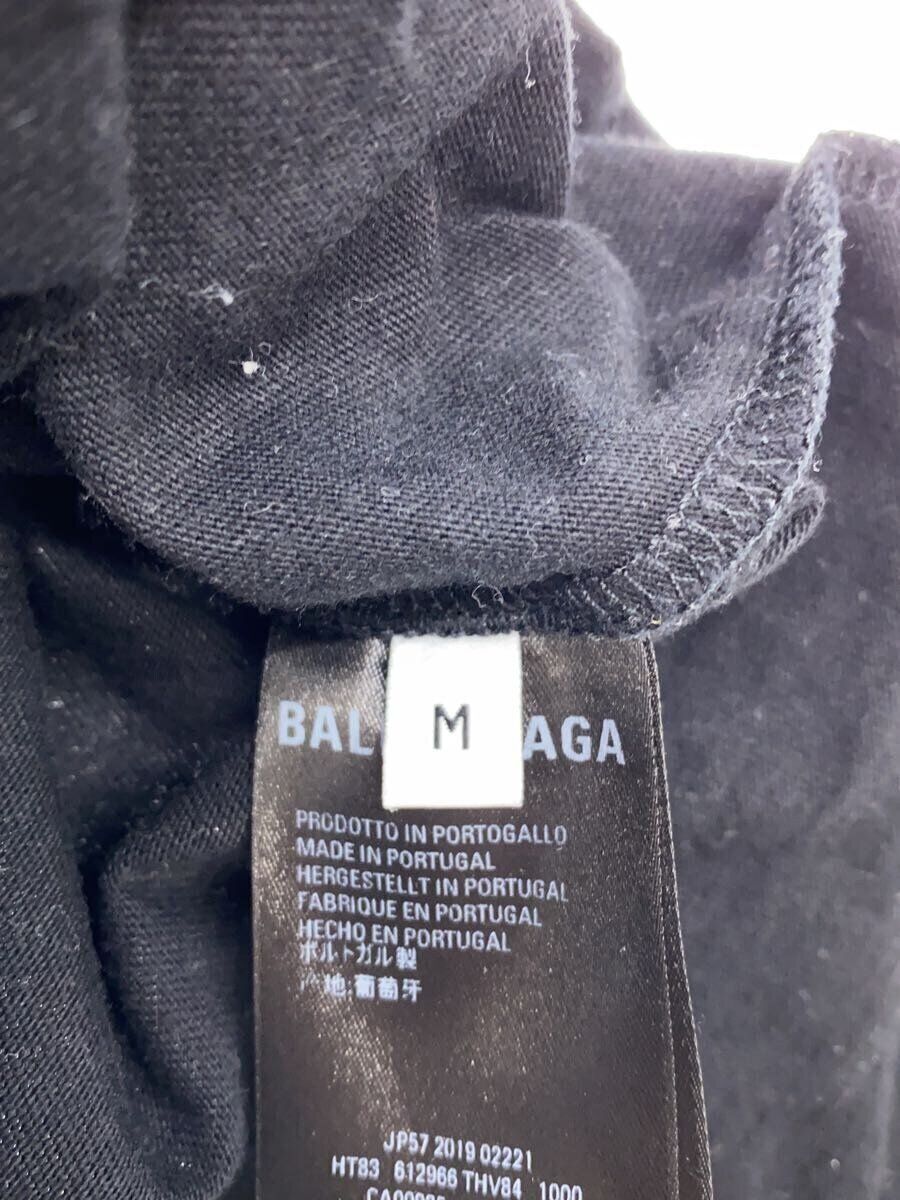 BALENCIAGA T-SHIRT M COTTON Black 612966 THV84 Used | eBay