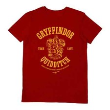 Harry Potter Gryffindor T-Shirts -Official Short Sleeve Tee 2 Designs in 5 sizes