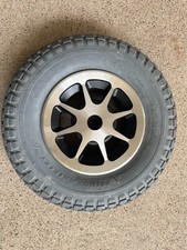 electric wheelchair jazzy 1101/1121/Quantum 1121 tire n wheel 4.00x8 1 tire 