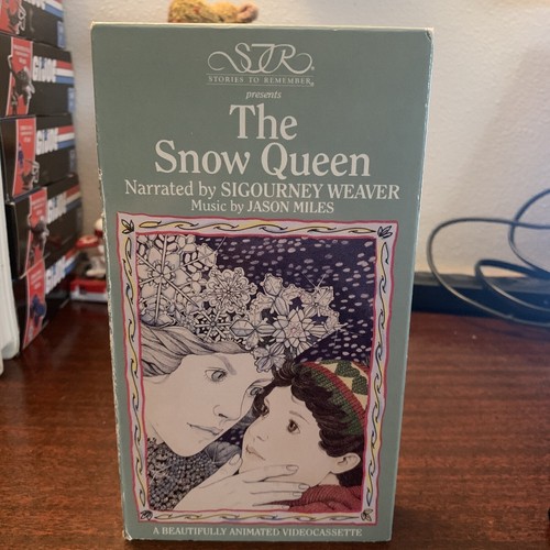 The Snow Queen, VHS, 1992, narrated by Sigourney Weaver, Hans Christian Andersen - Imagen 1 de 9