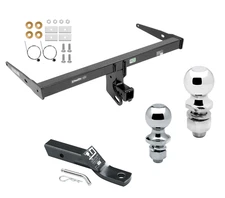 Trailer Tow Hitch For 13-18 Audi Q3 All Styles Receiver w/ 1-7/8" & 2" Ball