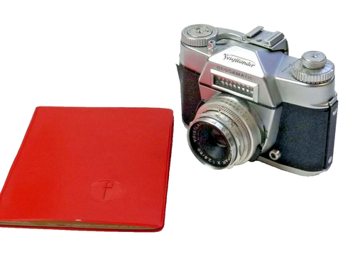 Voigtländer Bessamatic 35mm sel/meter SLR, 50/2.8 C-Skopar X Deckel, FP Guide