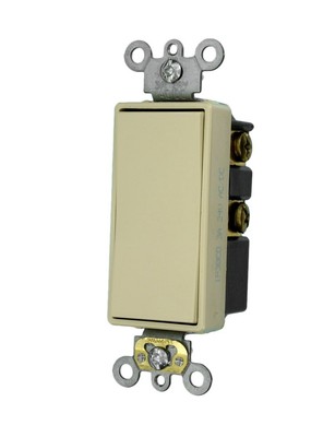 56081-2I 3-Amp 24-Volt Decora Plus Rocker Double-Throw Ctr-OFF Momentary Sing...