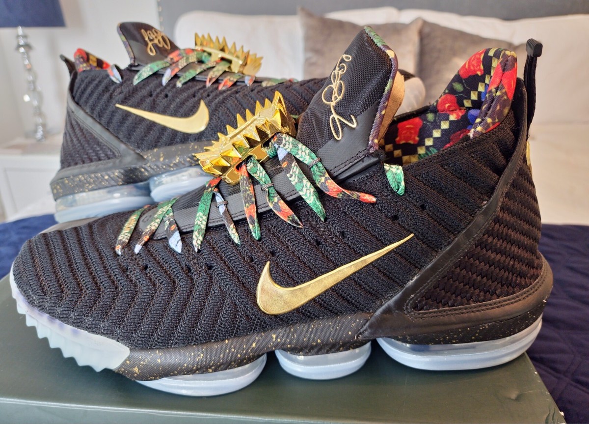 lebron 16 watch the throne on feet