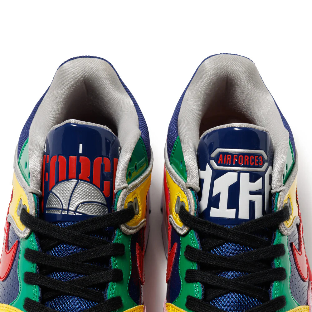 美品　NIGO × Nike Air Force 3 Low 28センチ NIGO Nike Air Force 3 Low SP White Heel Logo NIGO FQ7012-100