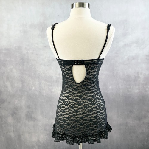 Victorias Secret The Lacie Cami Tank Babydoll Sheer Sz Small Whimsigoth Fairy - Picture 6 of 10