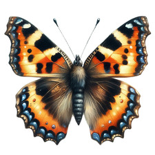 Wall decal sticker butterfly wall sticker 18 x 18 cm large