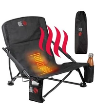 The Hot Seat Original , Lightweight Folding Bench Chair, Heats upto 115 Degrees