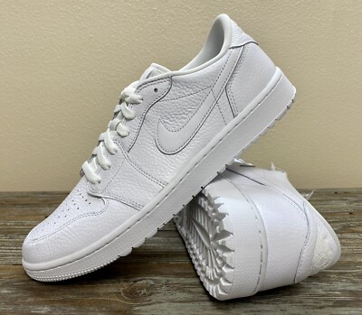 Nike Air Jordan 1 Low Golf Triple White Spikeless DD9315‌-‌101