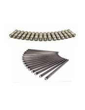 Chevy 305 350 Vortec TBI Roller Lifters and Pushrods Set for 1987-2002
