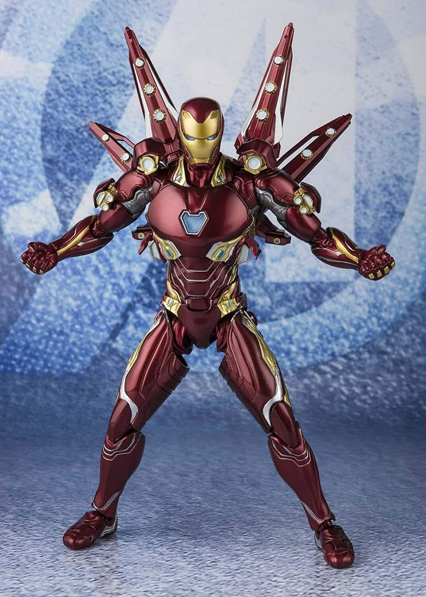 IRON MAN Mk50 NANO WEAPON SET 2 開封品 BANDAI S.H.Figuarts Iron Man Mark 50 Nano Weapon Set 2