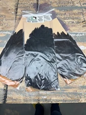 LOT OF 3 Hareline Dubbin - Hen Saddle Black