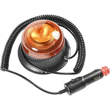 HQRP Amber Beacon Emergency Warning Strobe Construction LED Light Magnetic Mount
