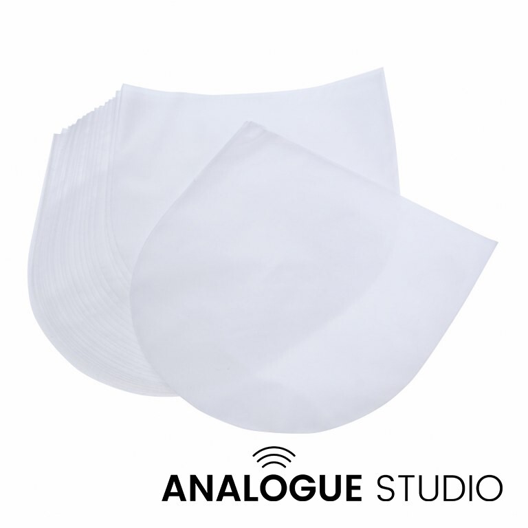 Analogue Studio 7"" Round Bottom Inner Record Sleeves - Pack of 50