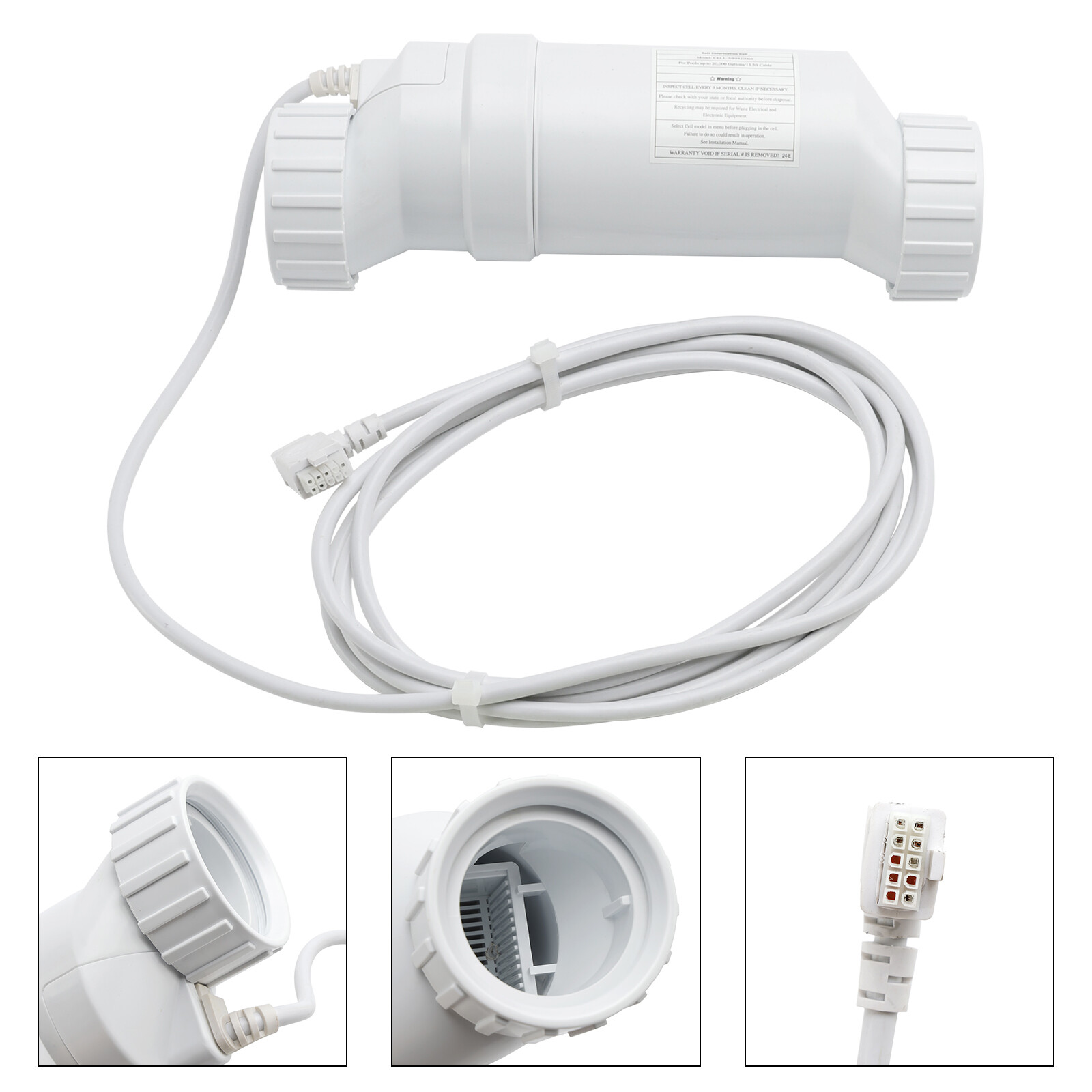 GLX-CELL-5 TurboCell Salt Chlorination Cell For Hayward Pool up to 20000 Gallons