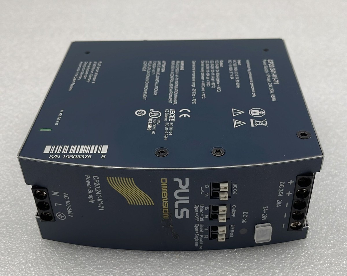 PULS Dimension CP20.241-V1-71 Power supply 1-Phase 24V 20A