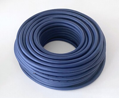 25m Rolle PA KabelLautsprecher  Boxen Kabel 25m Rolle 2x 2,5qmm  dunkelblau