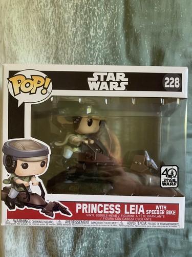 Funko Princess Leia on on Speeder Bike Action Figure - 23253 - 第 1/6 張圖片