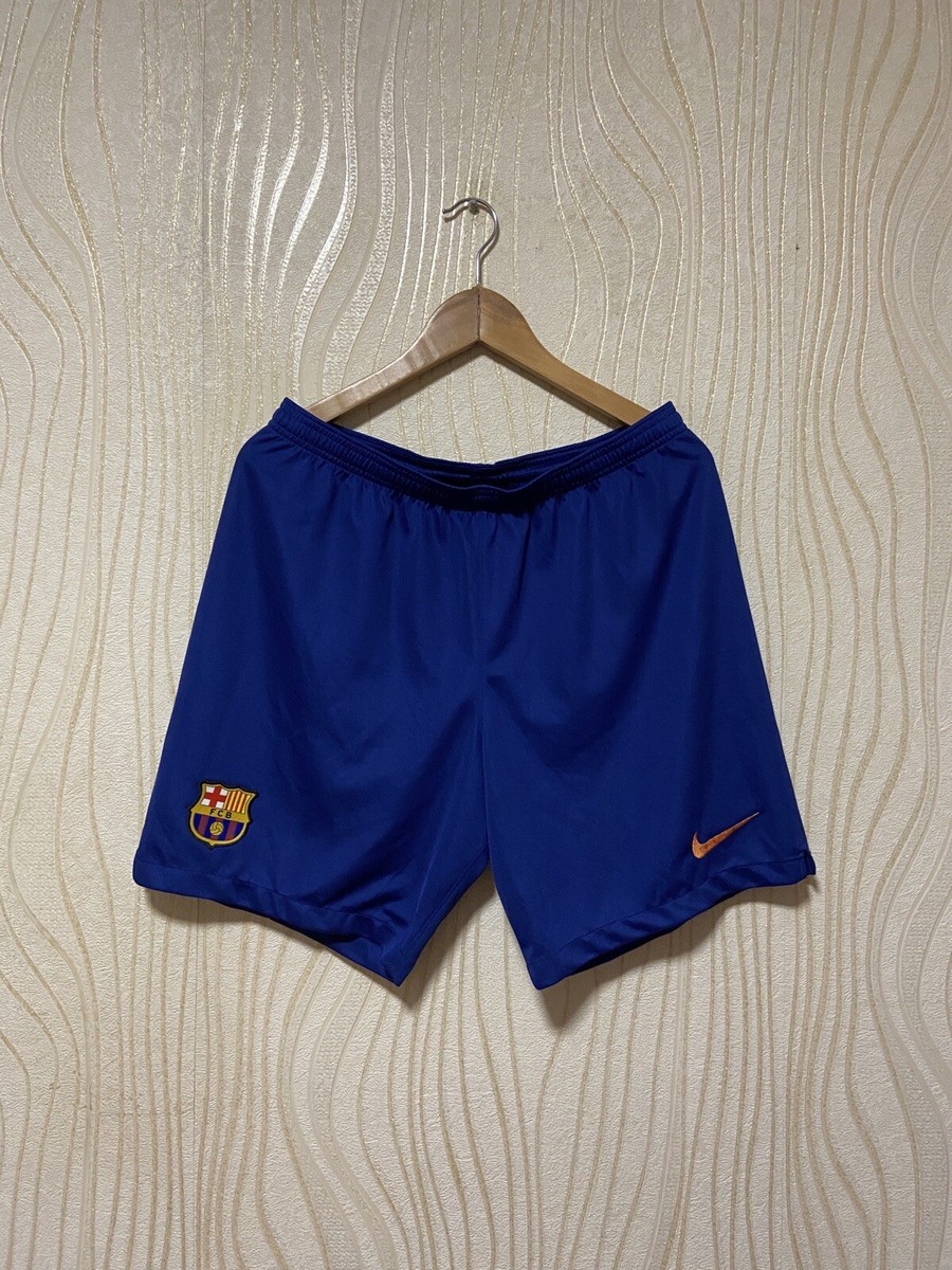 BARCELONA 2020 2021 HOME FOOTBALL SOCCER SHORTS NIKE sz L MEN