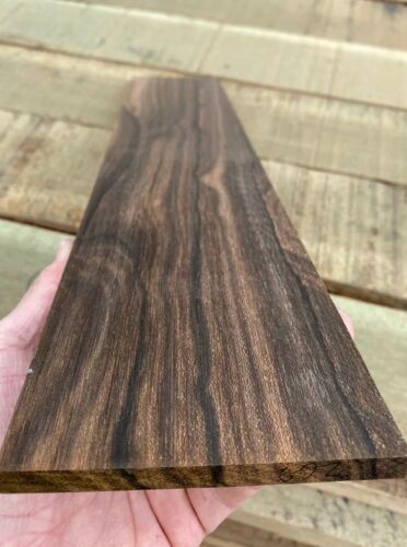 QS Contrast Color ZIRICOTE Wide Fretboard 21 X 4 x .31 Milled in USA Figure - Picture 1 of 3