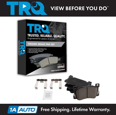 TRQ Front Brake Pads Ceramic For 2017-2020 Genesis G90 2019-2020 Kia K900