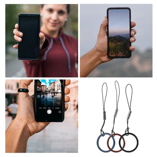 10 Pcs Phone Strap Case Ring Buckle Holder Rope Lanyard Cell Finger - Zdjęcie 8 z 12