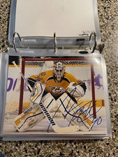 Carter Hutton Signed Autographed Nashville Predators 8X10 Photo