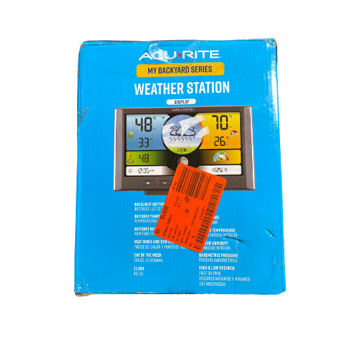 AcuRite 02099HD Weather Forecaster Indoor/Outdoor Wireless D