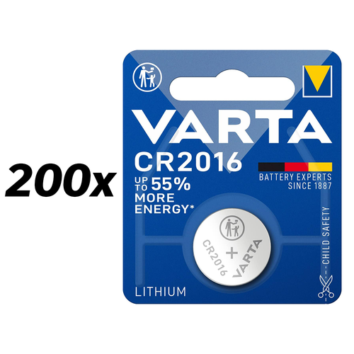 1-200 Varta Batterien Knopfzellen CR2016 CR2025 CR2032 CR2430 CR2450 Retail - Bild 12 von 12