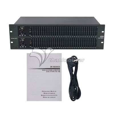DBX 1231 Audio Equalizer Dual 31 Band IC Chip Control Pure   Transformer #W1