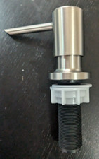 Silver Soap Dispenser Kitchen Sink Soap Hand Liquid Pump Bottle