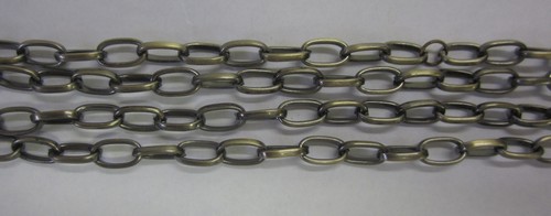 1 Metre Oval Link Metal Chain Bohemian Gold 11mm x 8mm Craft Beading TAR277