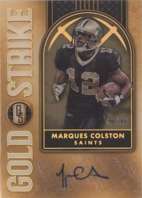 2023 Panini Gold Standard Marques Colston #GS-MC
