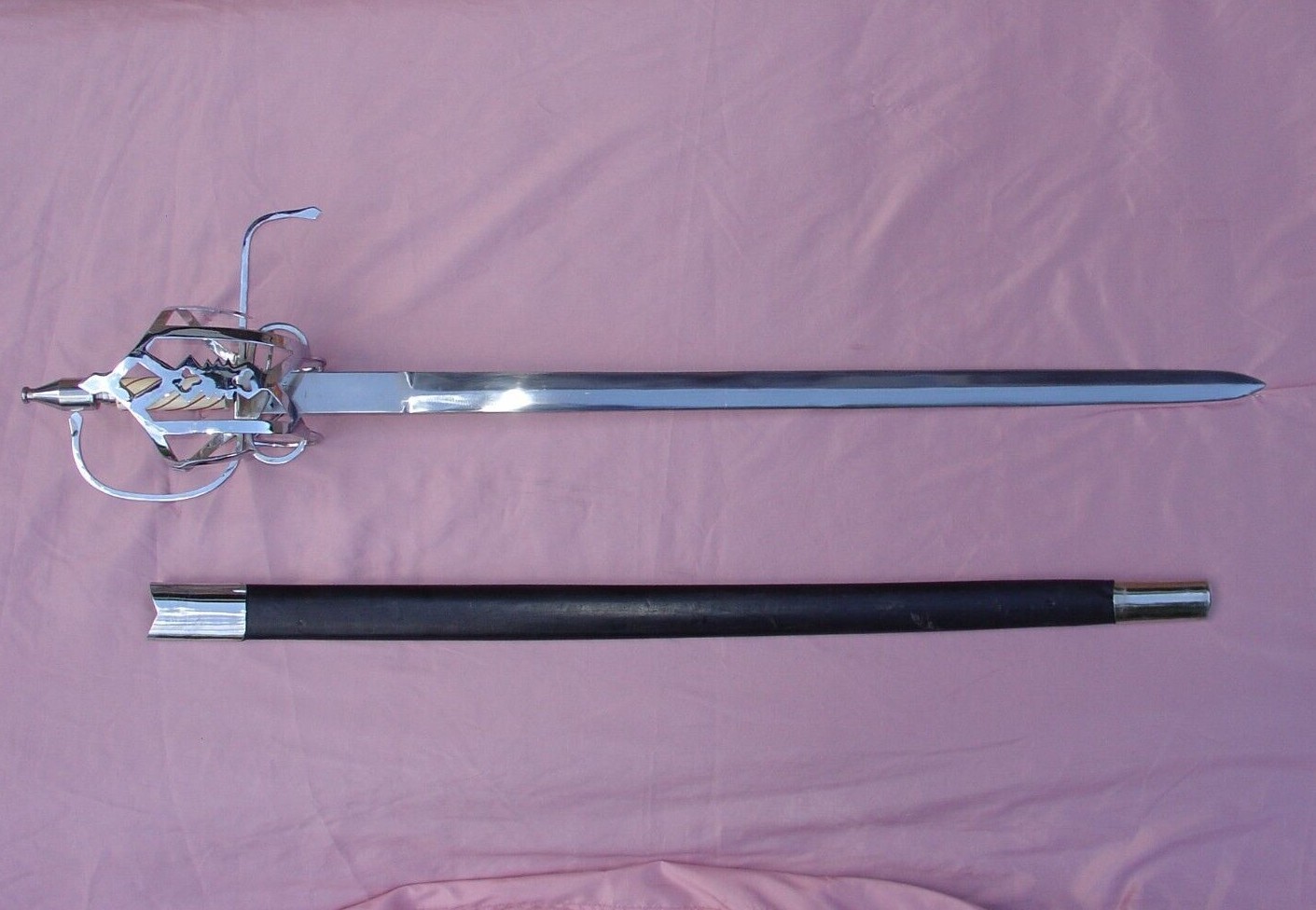 Sword Ropera Deepeeka Renaissance Faux Ivery Bone Handle Rapier Espada Ropera sword ...