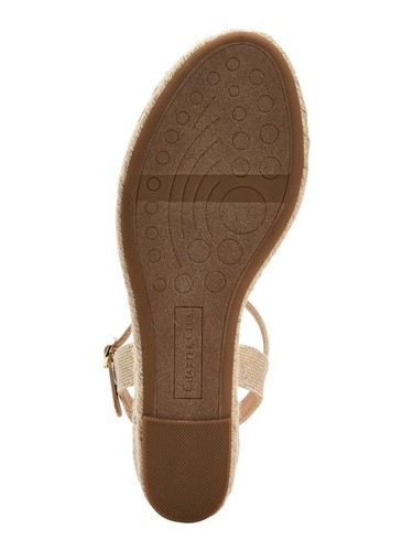 CHARTER CLUB Womens Beige Luchia Round Toe Wedge Buckle Espadrille Shoes 12 M - 第 5/11 張圖片