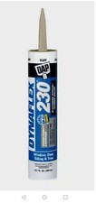 DAP DYNAFLEX 230 CLAY Silicone Door Trim Window Sealant 10.1 oz. 18416