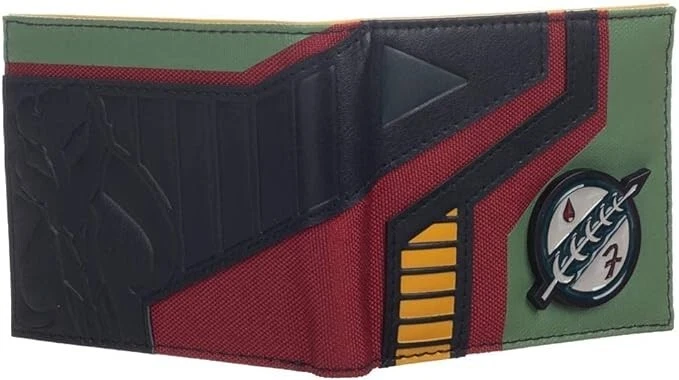 Star Wars - Bounty Hunter Fett Family Crest Bi-fold Wallet NEW! - Image 4 of 4