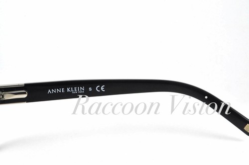 BRAND NEW ANNE KLEIN AK8105 199 SHINY BLACK AUTHENTIC EYEGLASSES RX 51-16-135 MM - Picture 3 of 4