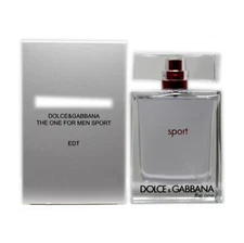 DOLCE & GABBANA THE ONE FOR MEN SPORT EAU DE TOILETTE SPRAY 100 ML/3.3 OZ. (T)