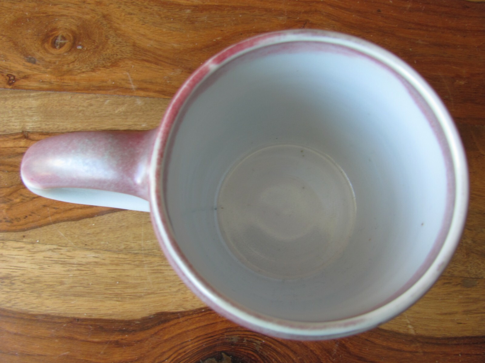 Hand Spun~Pottery~Stoneware~4" Coffee Mug~Unknown Artist image 3